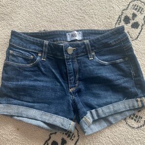 Paige Size 24 Jean Shorts